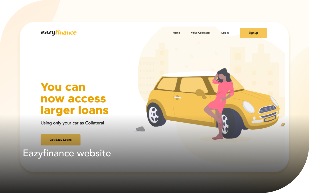 Eazyfinance website